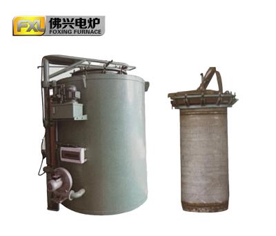 China 850C Vacuum Pit Type Annealing Pit Type Furnace Gas Carburizing 700x1500 for sale