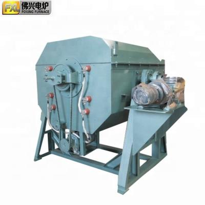 China Elektrische roterende warmtebehandeling normaliserende oven batch type voor gipsplaat schroeven 80-120 kg Te koop