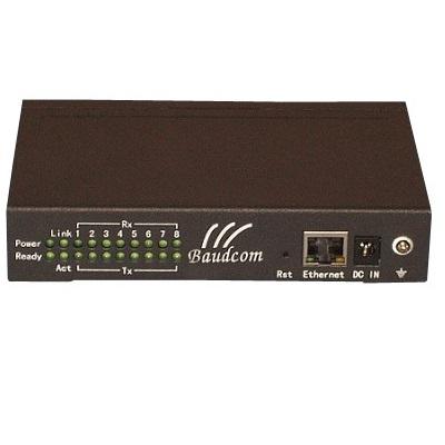 China Serial to Ethernet Converter 8Channel Serial to Ethernet Converter with RS232/RS422/RS485 Serial to Ethernet Converter for sale