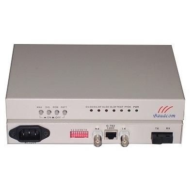 China Bnc To Fiber Media Converter E1 Fiber Modem SC Connector Bnc To Fiber Media Converter for sale