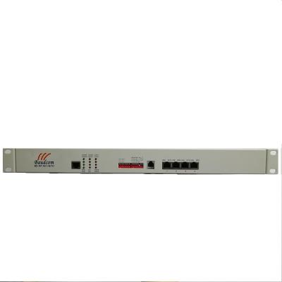 China Ethernet 4 + 4 E1 Over Fiber Optic Multiplexer 4 Ethernet + 4 E1 Over Fiber Optic Multiplexer for sale