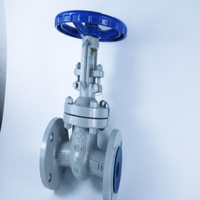 China General Carbon Steel Gate Valve Stainless Steel Gate Valve Carbon Steel Standard Flanged Manual Gate Valve for sale