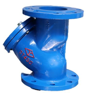 China General ANSI Class150 Y Strainer Ductile Iron Filter Flange Type Industrial Valve For Water for sale