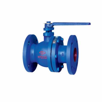 China General Flange Ball Valve Cast Iron With PTFE Seat High Quality For Water Valve for sale