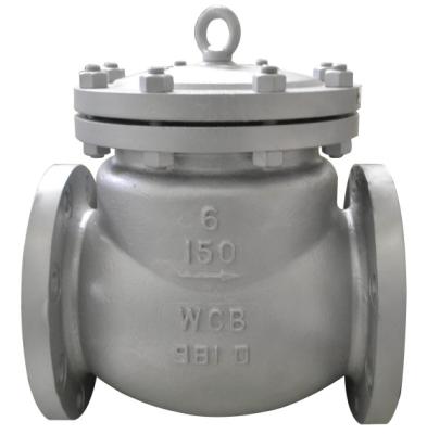 China High Quality Non Return Check Valve General Carbon Steel Swing Valve Non Return Valve For Oil Gas for sale