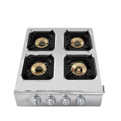 China Low Consumption High Quality New Products For Home Appliances 4 Burners Stainless Steel Gas Cooker And Portable Gas Stove for sale