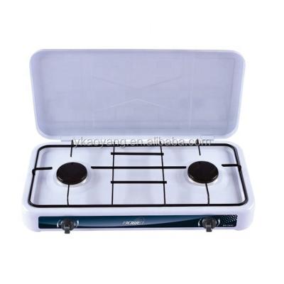 China Europe Small Household Europe Style 2 Burner Gas Stove Manual Ignition Gas Stove BW-CH02 for sale