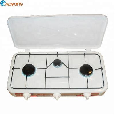 China High Quality Household Europe Style 3 Burner Manual Gas Stove Ignition Gas Stove BW-CH03S for sale