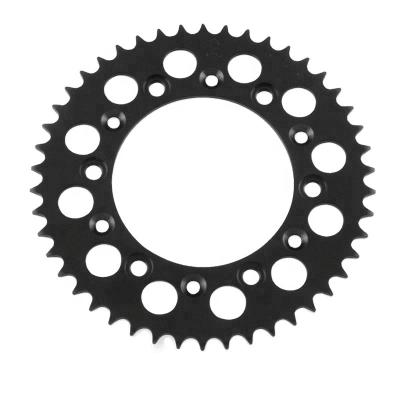 China Ultra Light Pit Bike Dirt Bike Sprocket CNC Aluminum Alloy Sprocket With Mud Splines For Yamaha TTR90 TTR110 for sale