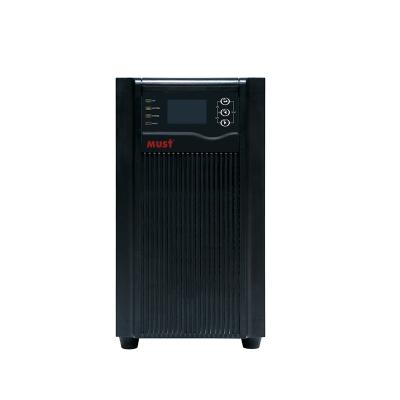 China Tower Online Type Networking UPS Power 2KVA 220V 230V Built-in Battery 12V 7Ah 4pcs For Backup for sale