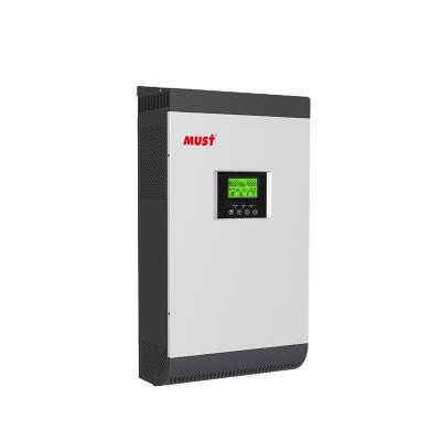 China Home solar system MUST 1KW 2KW 3KW 4KW 5KW solar inverter offgrid 5kw solar inverter off grid parallel solar inverter for sale