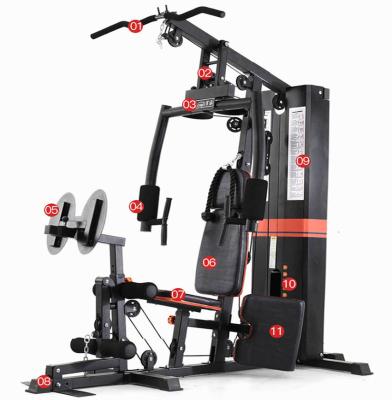 China Wholesale Fitness Indoor Home Bodybuilding Multi Gym Machine Strength Equipment Single Station for sale