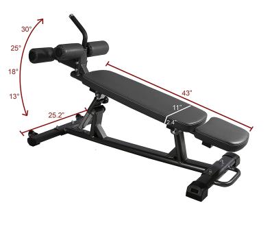 China Commercial Adjustable Weightlifting Bench Foldable Drop Press Bench for Home Gym Weight Bench for sale