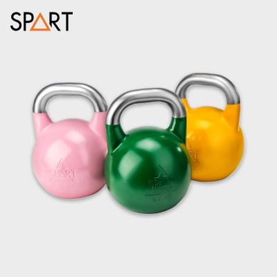 China Eco-friendly 12kg 20kg 24kg 40 kg 60kg Steel Kettlebell Weightlifting Competition Function Gym with Best Price for sale