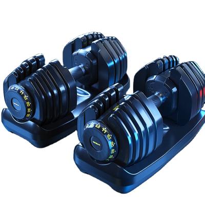 China Eco-friendly 40kg dumbbell hot sale adjustable adjustable dumbbell dumbbell set for sale