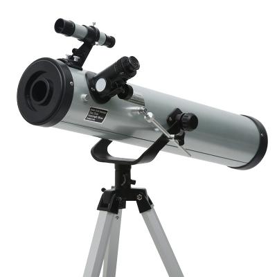 China 76700 Aluminum Astronomical Telescope Large Diameter Stargazing Watching Astronomical Telescope for Students for sale