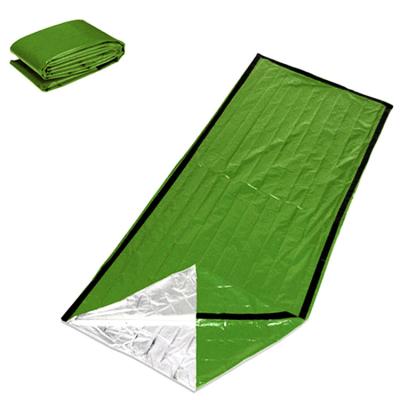 China Outdoor High Quality Waterproof Sleeping Envelope Type Emergency Sleeping Bag for sale