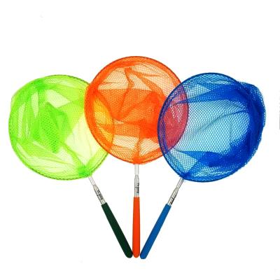 China Outdoor Kids Outdoor Children Toys Catching Insects Fish Bug Ladybir Kids Telescopic Butterfly Nets for sale