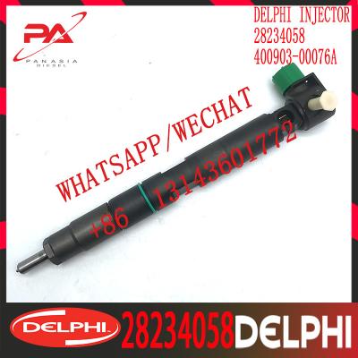 Chine 28234058 DELPHI Diesel Fuel Injector For DOOSAN 400903-00076A à vendre