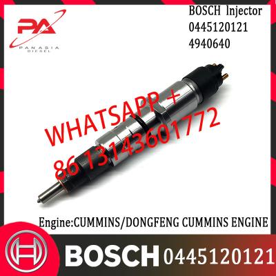 China originele Diesel Gemeenschappelijke Spoorinjecteur 0445120121 0445120122 0445120123 4940640 voor de MOTOR van CUMMINS/DONGFENG CUMMINS Te koop