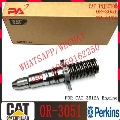 China Diesel Common Rail Fuel Injector 4P-9075 0R-3051 7C-4174 7E-3384 7C-9577 7E-8836 7E-3382 voor rups Te koop