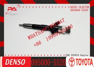China Car Part Fuel Injector for Toyota Hilux Spare Parts OEM 095000-5520 23670-0L010 With Engine Isbe Diesel Injector Injection Valve for sale