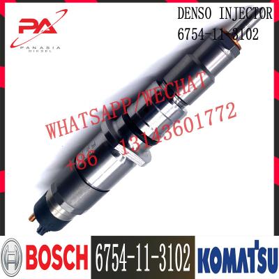 China 6745-11-3102 injetor de combustível do motor de Diesel SAA6D114E-3 da máquina escavadora de KOMATSU PC300-8 6745-11-3100 6745-11-3102 à venda