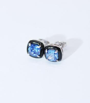 China New Arrival TRENDY 925 Sterling Silver High Quality Fashion Jewelry Stud Earrings For Women Gift Zircon Party for sale