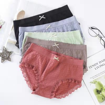 China Menstrual Period Breathable Panties Womens Period Panties Plus Size Cotton Briefs Physiological Underwear Girls US EU Sanitary Sizing for sale