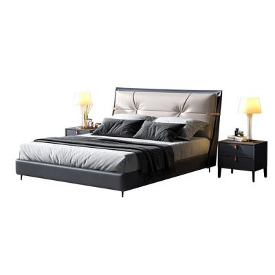 China Lighted King Size 180cm Bed Headboard Vietnam Hot Sale Cheap Prices Modern Bed for sale