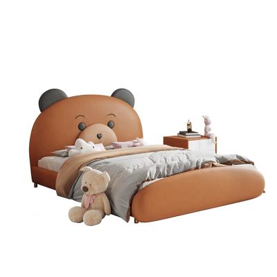 China Lovely Soft Bed Brown Bear Cute Kids Beds for sale