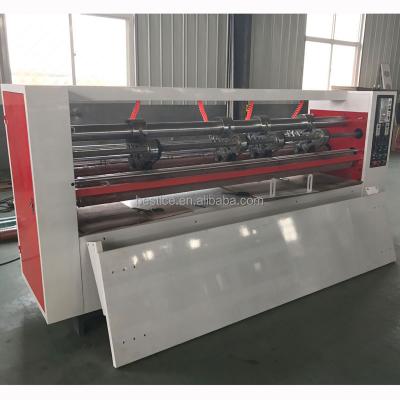 China CLOTHING blade slitter thin marker machinery/3ply 5 ply automatic corrugated board cutting marking machine for sale