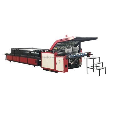 China Semi Automatic Food Corrugated Cardboard Flute Laminating Machine for sale