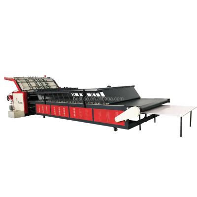 China BZJ-1300 Food Corrugated Cardboard Flute Rack Machine for sale