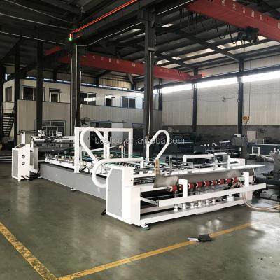 China High Speed ​​Packing Products Carton Box Folder Gluer Machine for sale