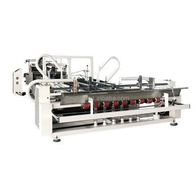 China Automatic Carton Folder Gluer Carton Box Forming Machine With Model 2400 1050*2400mm for sale