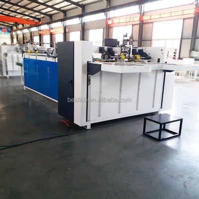 China GARMENT semi-automatic carton machine banana box stitching machinery for sale