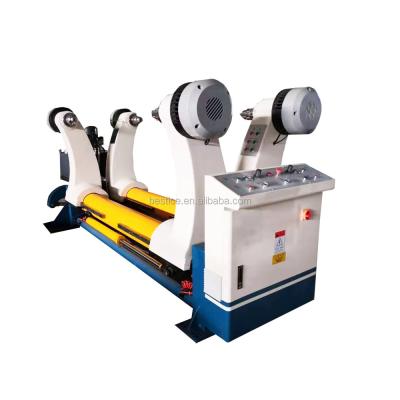 China Corrugated Cardboard Making Paper Reel Shaftless Hydraulic Mill Roll Holder / Unwinder for sale