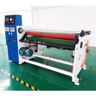 China Various Rewinding Tape 1300mm Single Shaft Rewinding Paper Slitting Machine for sale