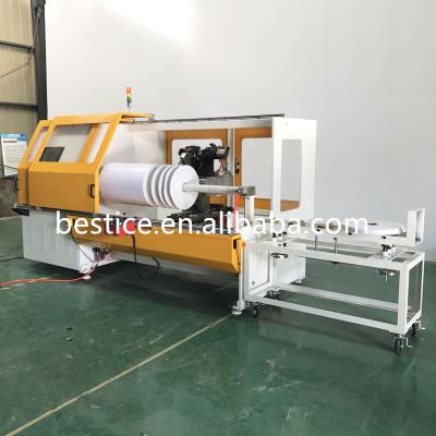 China Suitable for cutting various of strip one shaft blade electric strip roll log cutting machine for sale