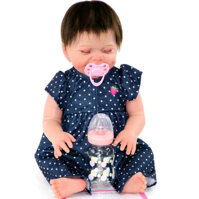 China Factory Sale Variety Clothing Vinyl 18inch Dolls Little Girls Sleeping Doll Reborn Baby Toy Various for sale