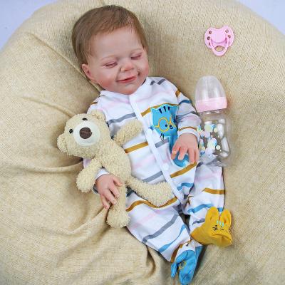 China Changeable Realistic Simulation Vinyl 18inch Dressing Girl Toys Reborn African American Reborn Baby Clothes Dolls for sale