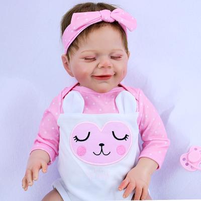 China Changeable Cheap Reborn Vinyl 18inch Dress Up Dolls Sale Toys Clothes For Real Baby Dolls Kids for sale