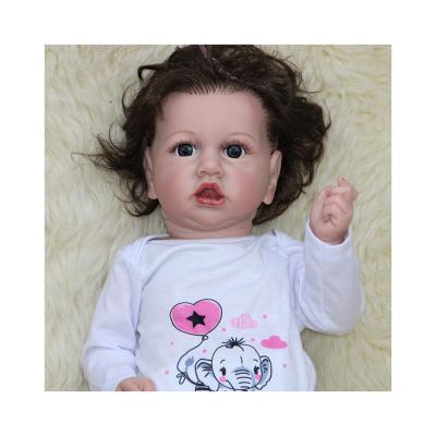 China Lifelike Mia Girl Reborn Baby Real Doll 22 Inch Changeable Dressing 55 cm Lifelike Reborn Baby Dolls For Kids for sale