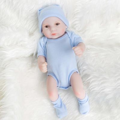 China New Products 10inch 25cm Full Silicone Changeable Soft Soft Vinyl Body Reborn Baby - Doll for sale