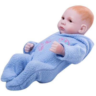 China Cheap Realistic Lifelike Bebe 10inch Lifelike Silicone Reborn Baby Doll Clothes 25cm For Kids for sale