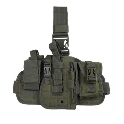 China Camouflage made in china factory price gun holster suit with pockets for gun accessories with waist belt for battlefield training for sale