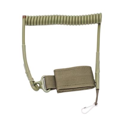 China China Factory Spring Manufacture Camouflage Strong Elastic Tactical Gun Sling Nylon Webbing For Battlefield Hunting Military Gun Rifle for sale