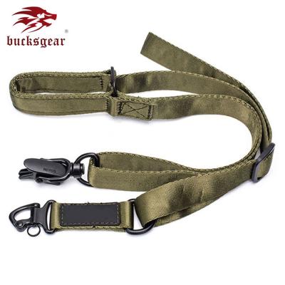 China Tactical Heavy Duty Nylon Sling MS2 Combat Sling Combat Sling Belt Adjustable Nylon Two Point Sling Strap for sale