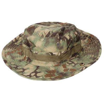 China Camouflage Plant Fishing Bonnie Hat Mens Sun Camping Jungle Summer Battlefield Outdoor Boonie Camouflage Woodland Classic Bucket Hat for sale